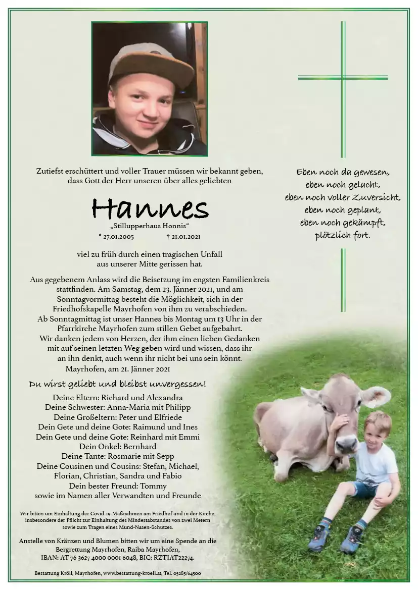 Parte von Hannes Eberl